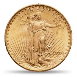 20 Dollars US Double Eagle Saint-Gaudens Or - 33,44g